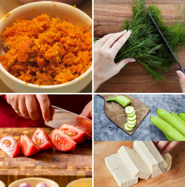 Sơ chế nguyên liệu Sơ chế nguyên liệu