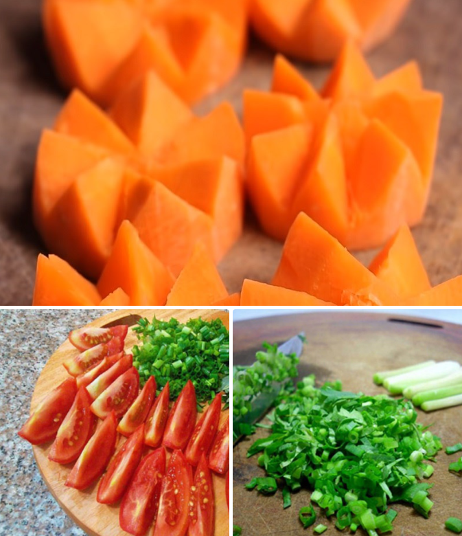 Sơ chế các nguyên liệu khác