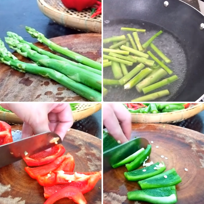 Sơ chế các nguyên liệu khác