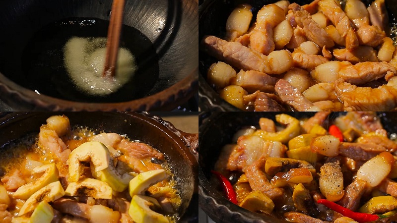 Trái vả kho thịt