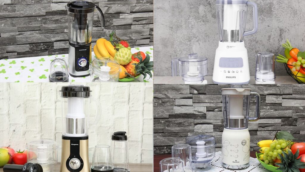5 thương hiệu máy xay sinh tố có lọc giúp làm thức uống ngon và nhanh hơn