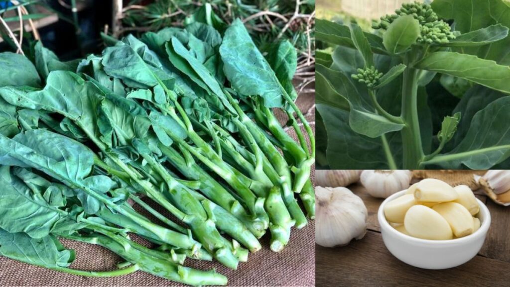 2 cách làm rau cải làn xào tỏi ngon cho người ăn chay và ăn mặn