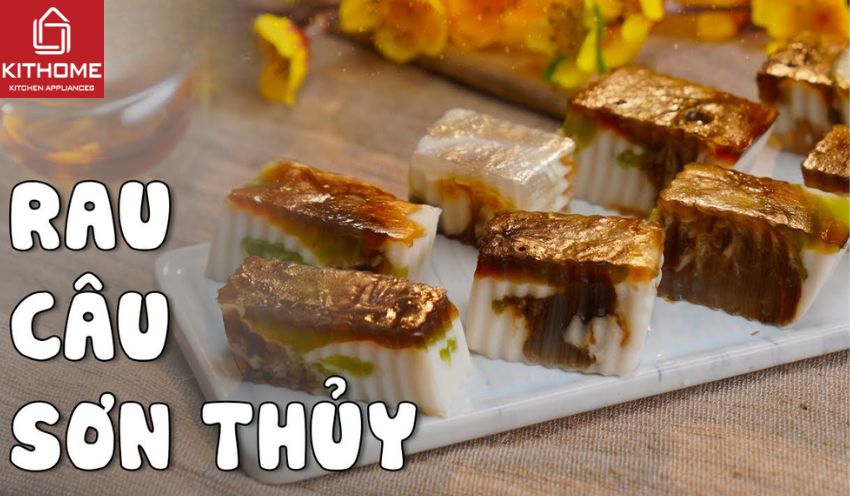 2 Cách làm rau câu sơn thủy độc, đẹp lạ mắt đãi khách