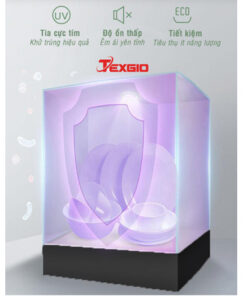 Máy rửa bát Texgio 13 bộ TG21H775S (Sấy khí nóng, diệt khuẩn UV)