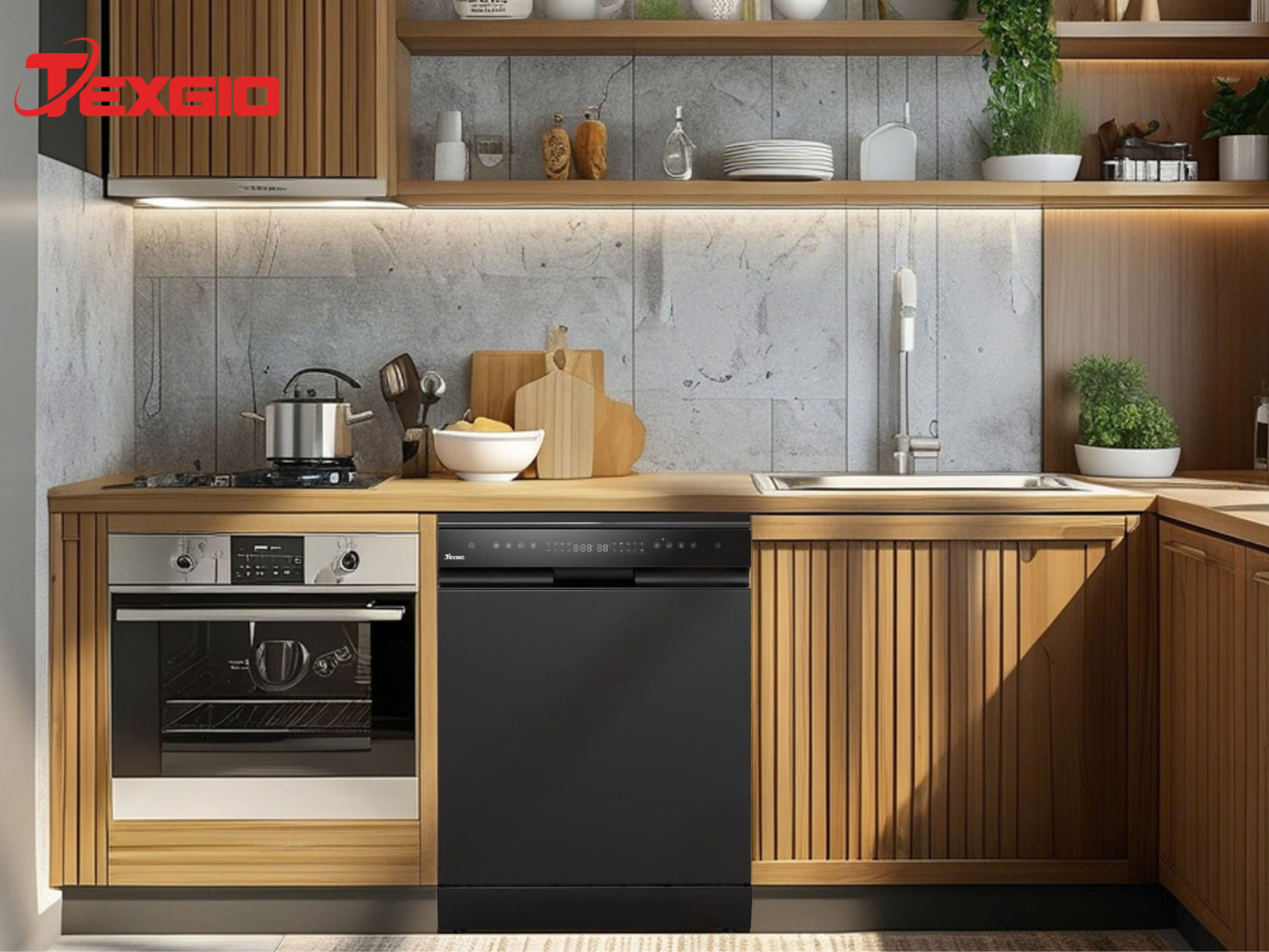 Máy rửa bát Texgio TGF8817B Perfect Máy rửa bát Texgio TGF8817B Perfect