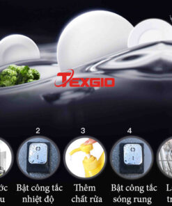 Máy rửa chén bát công nghiệp UltraSonic Texgio Classic TGU-1200SS
