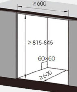 Máy rửa chén bát Texgio TGD8615BE - 15 bộ (Độc lập/bán âm tủ)