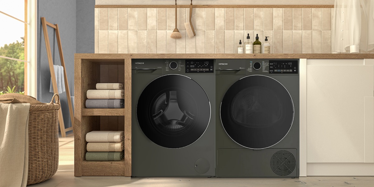 TD-100XFVEM là chiếc máy sấy bơm nhiệt hiện đại, cao cấp của thương hiệu Hitachi