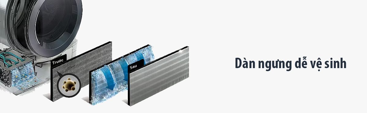 Máy sấy quần áo LG