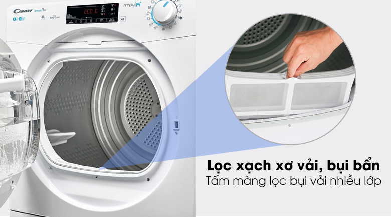 Máy sấy quần áo Candy