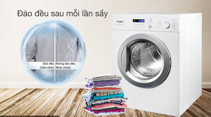 Chế độ đảo đều giúp sấy khô quần áo tốt nhất Chế độ đảo đều giúp sấy khô quần áo tốt nhất