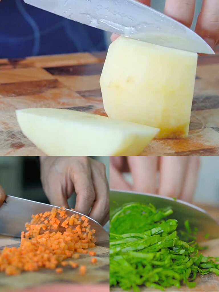 Sơ chế các loại rau củ quả