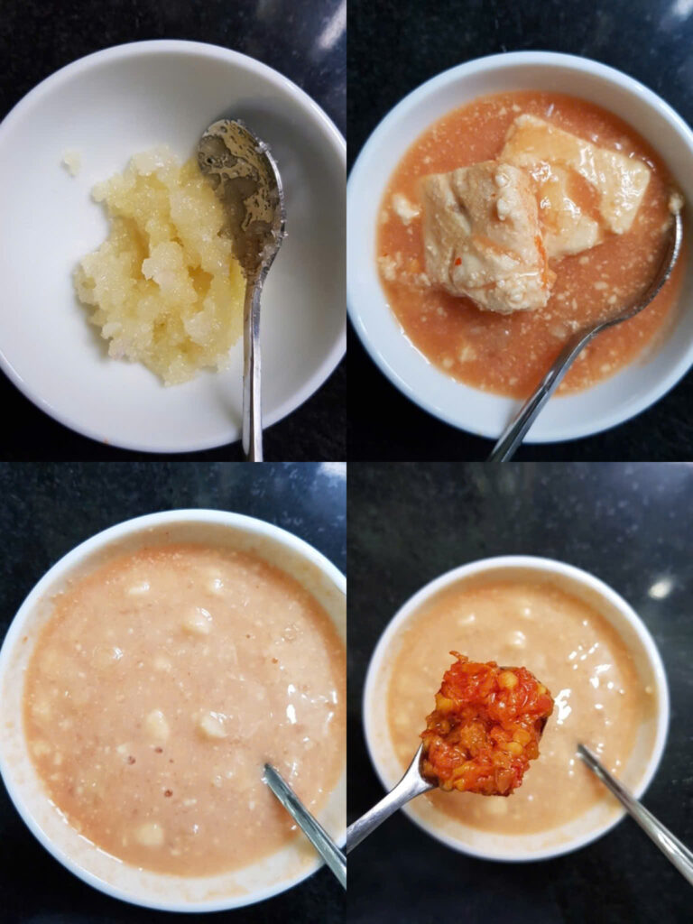 Làm nước nấu chao