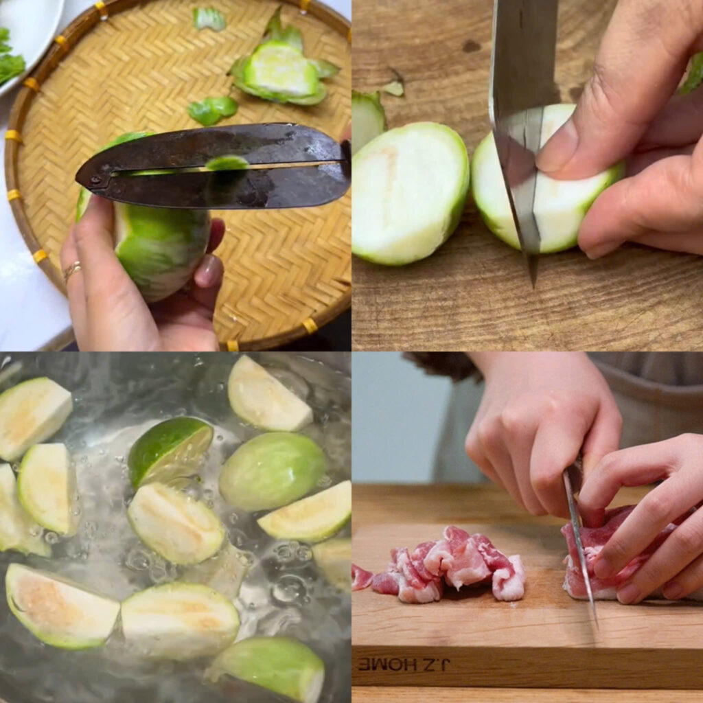 Sơ chế nguyên liệu