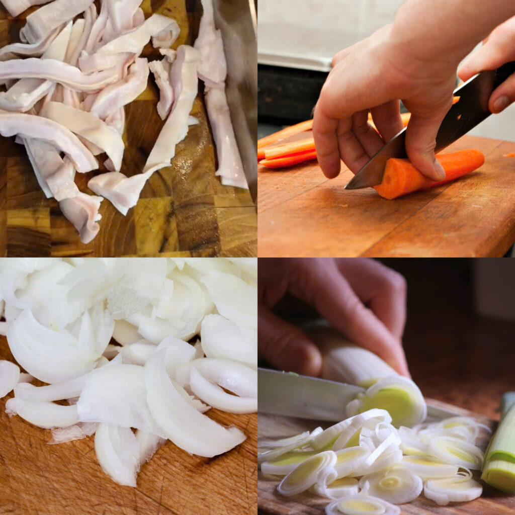 Sơ chế nguyên liệu