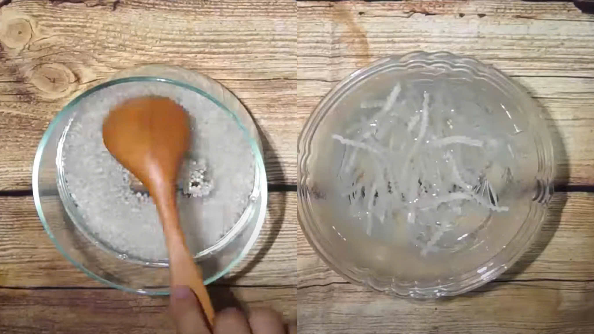 Ngâm bột bang, bột khoai