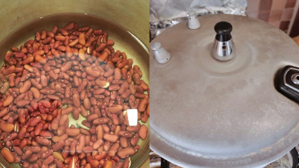 Hầm đậu đỏ Hầm đậu đỏ