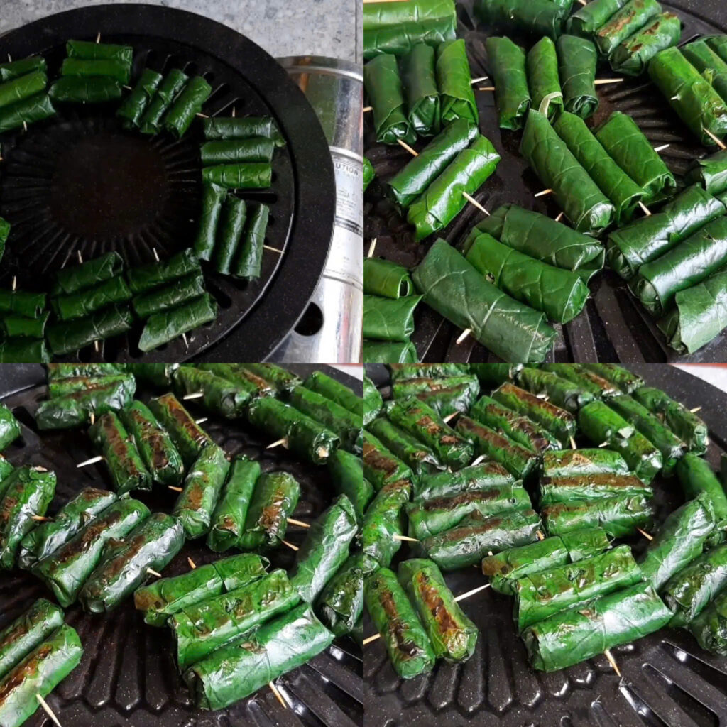 Nướng chả ếch