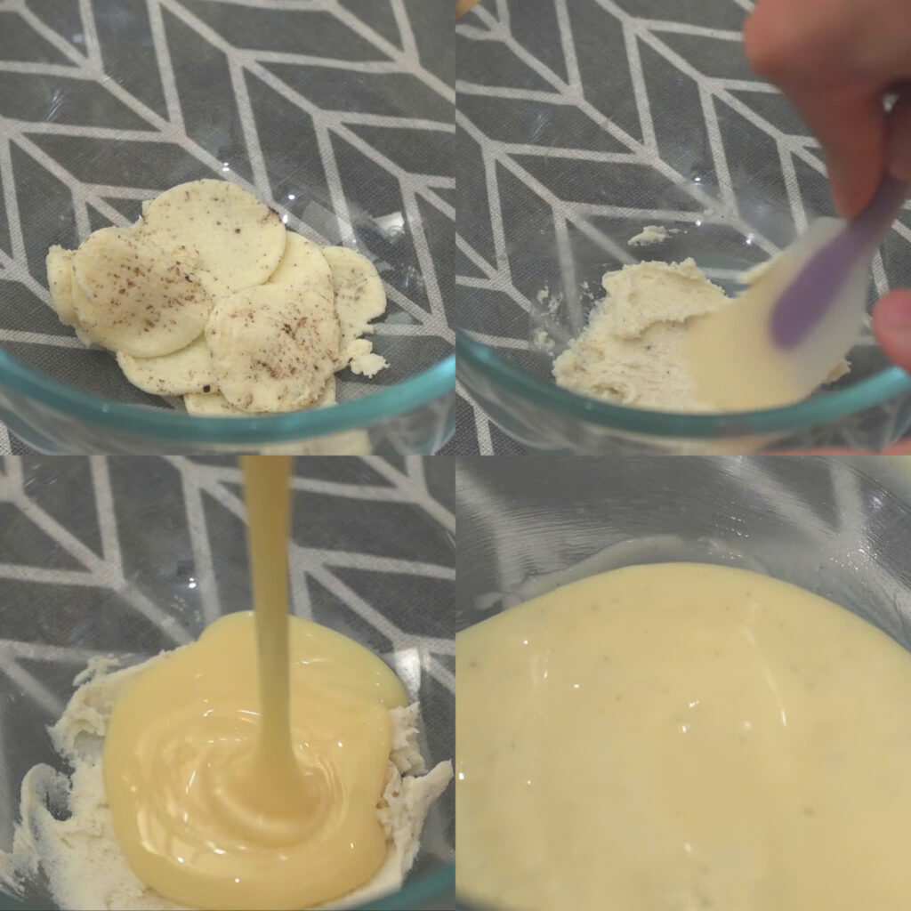 Tách bánh, tán nhuyễn nhân