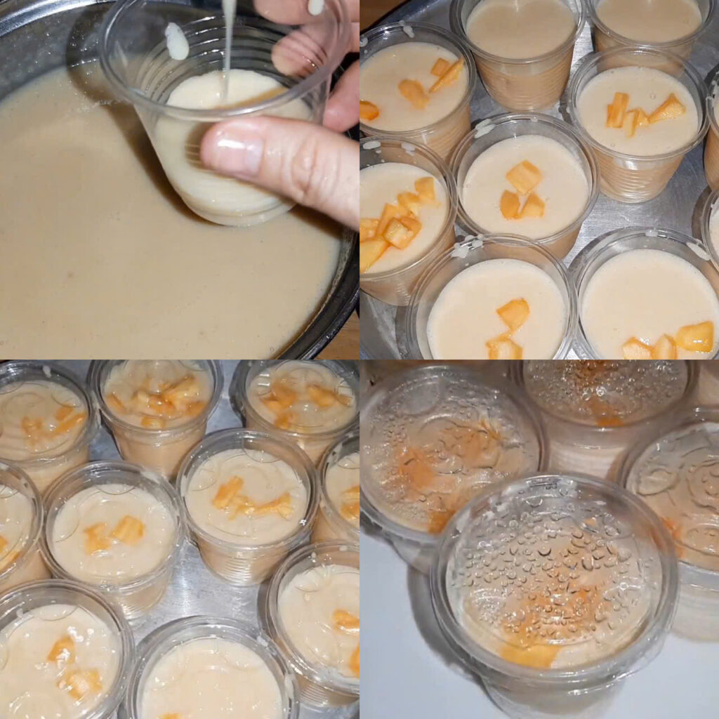 Đổ khuôn và làm đông