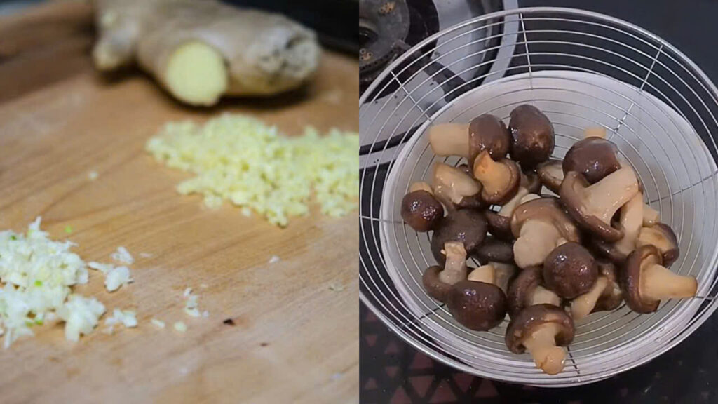 Sơ chế các nguyên liệu khác