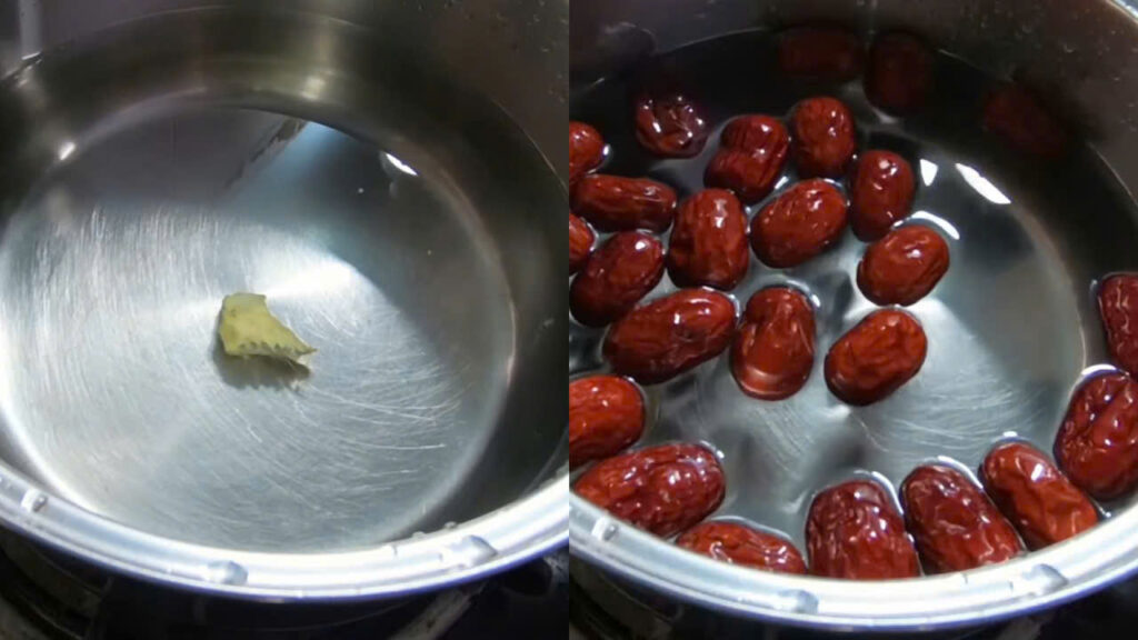 Luộc táo đỏ Luộc táo đỏ