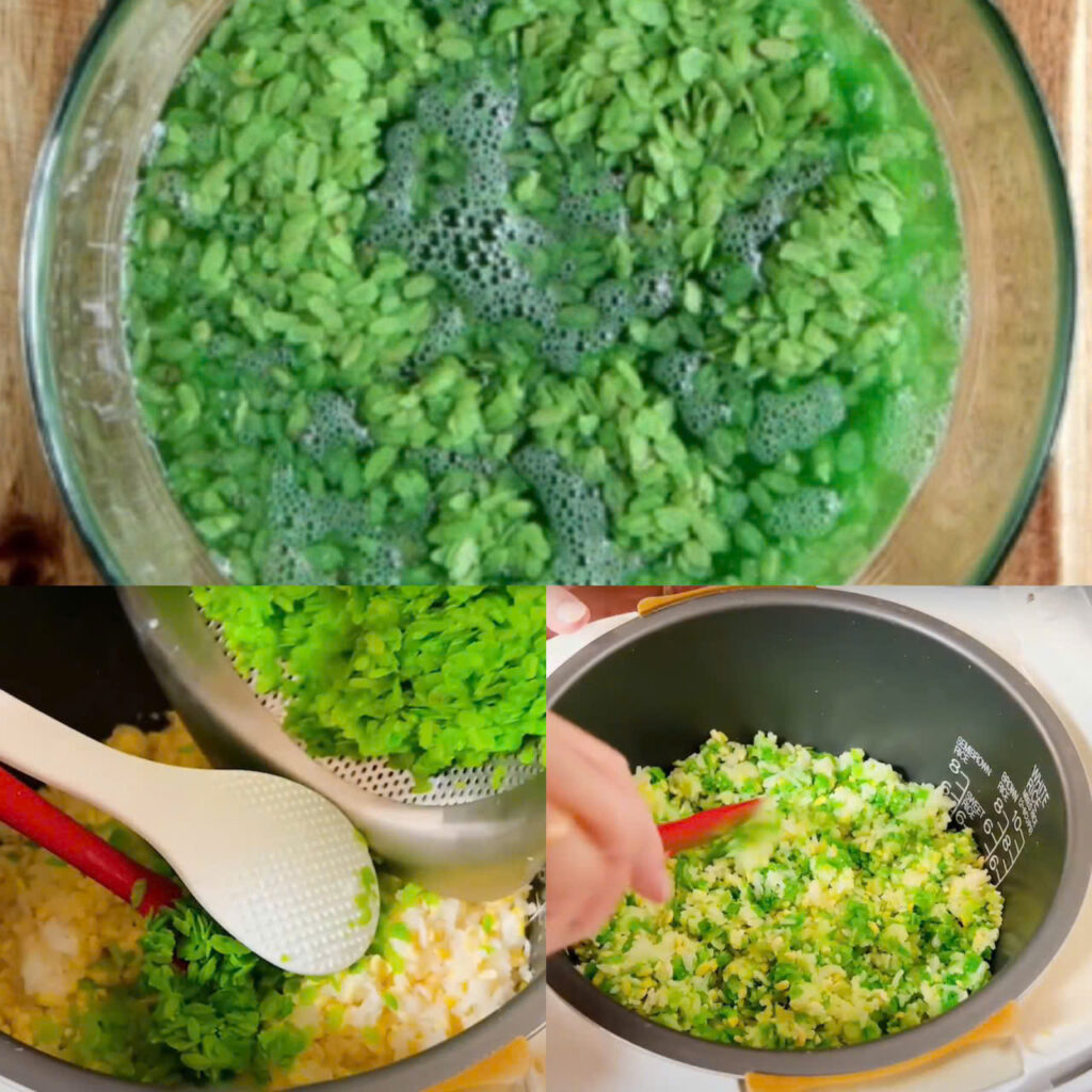 Nấu xôi cốm khô