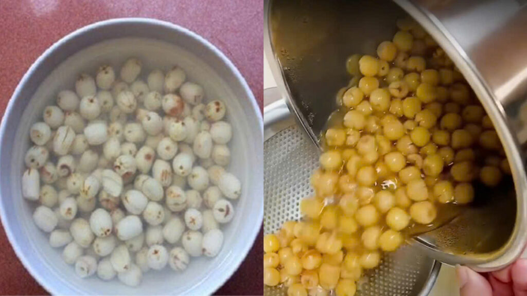 Nấu hạt sen