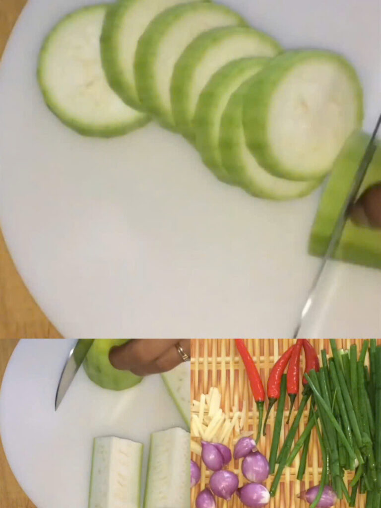 Sơ chế các nguyên liệu khác