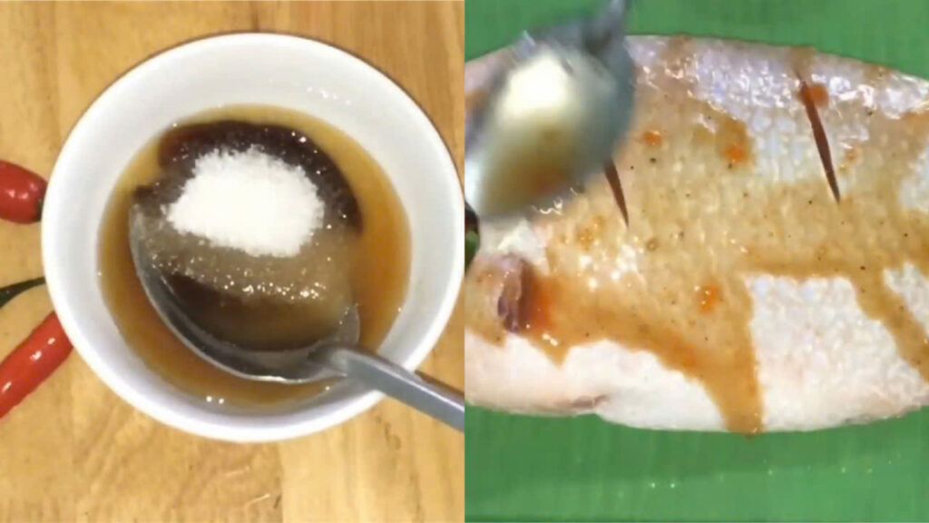 Pha sốt và ướp cá