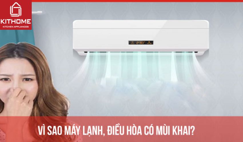 Điều hòa có mùi khai: Nguyên nhân và cách xử lý