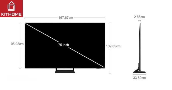 Smart tivi QLED 4K 75 inch Samsung QA75Q60BAKXXV Smart tivi QLED 4K 75 inch Samsung QA75Q60BAKXXV