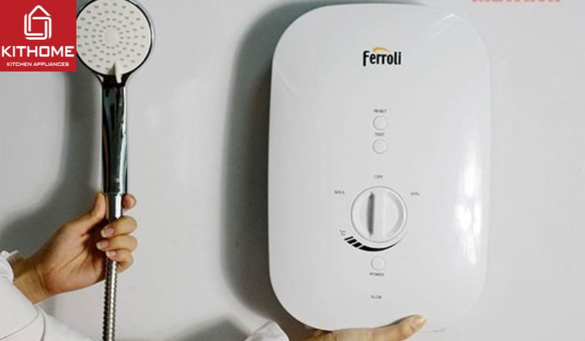 Cách sử dụng bình nóng lạnh Ferroli trực tiếp