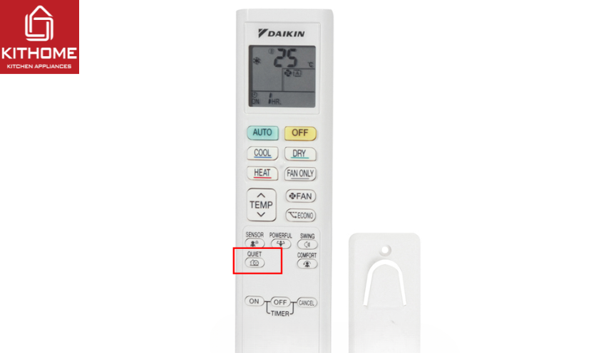 Cách sử dụng chế độ QUIET của điều hòa, máy lạnh Daikin