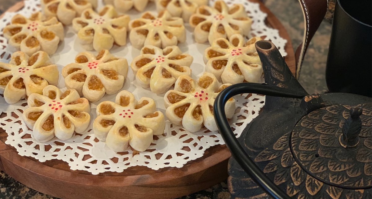 Bánh hoa mai nhân khóm - Cách làm thơm ngon cho ngày Tết năm 2025