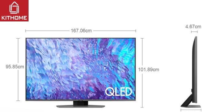 Smart tivi QLED Samsung 4K 75 inch QA75Q80CAKXXV Smart tivi QLED Samsung 4K 75 inch QA75Q80CAKXXV