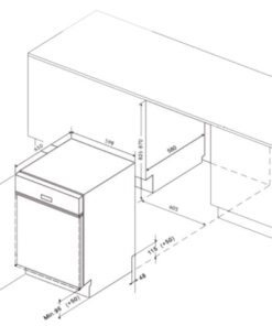 Máy rửa bát Eurosun SMS81EU19ES