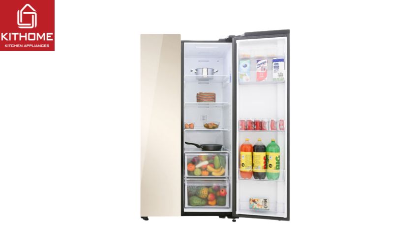 Tủ lạnh side by side Samsung Inverter RS62R50014G/SV (647 lít)