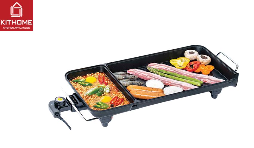 Bàn nướng điện đa năng 2 trong 1 Tiger Queen SQ-1400G Bàn nướng điện đa năng 2 trong 1 Tiger Queen SQ-1400G