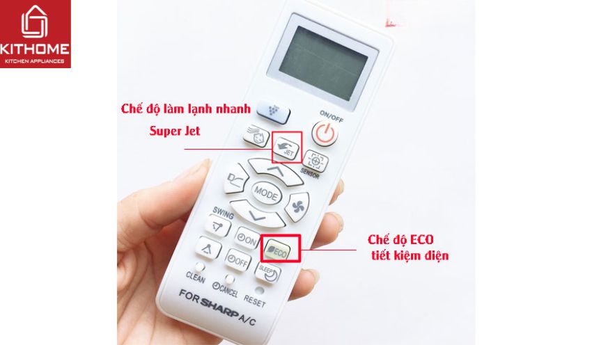 Kết hợp chế độ làm lạnh nhanh với chế độ Cool hoặc Auto vào ngày oi nóng