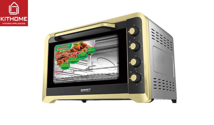 Lò nướng Sanaky VH-129N2D 120 lít (vàng inox)