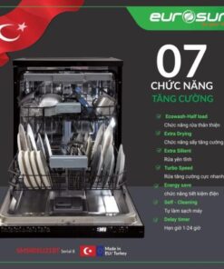 Alternative view of Máy rửa bát EUROSUN SMS80EU21BT