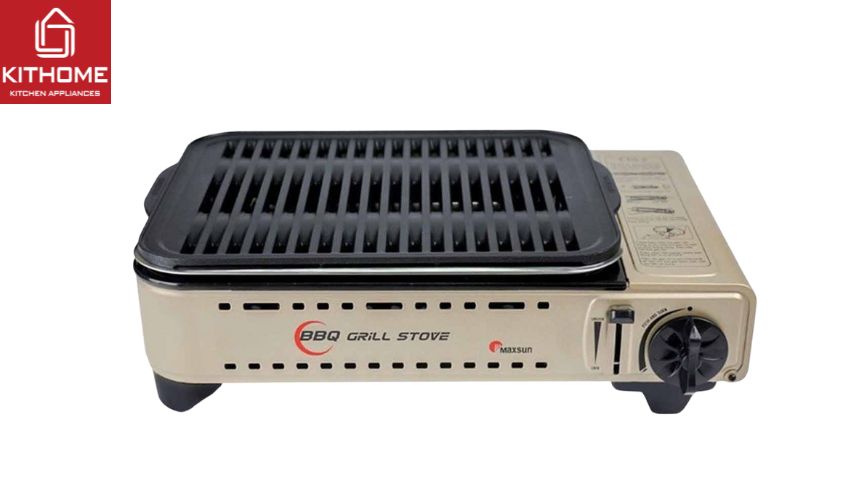 Bếp nướng gas du lịch Maxsun MS-8 mini BBQ Bếp nướng gas du lịch Maxsun MS-8 mini BBQ