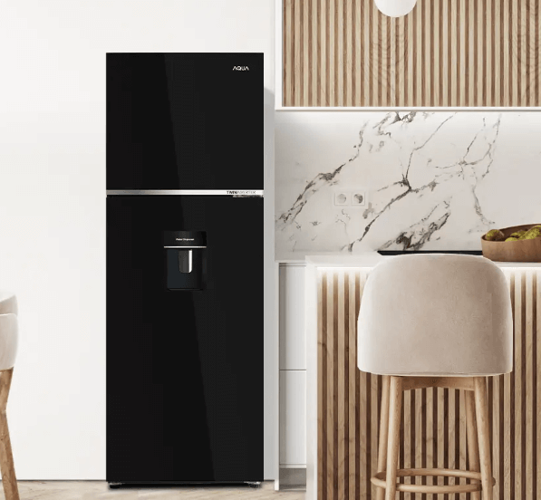 Đánh giá Tủ lạnh Aqua Inverter 358 lít AQR-T410FA(WGB)