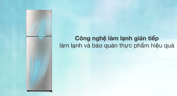 Tủ lạnh Sharp SJ-X252AE-SL 224 lít Inverter 2 cửa được ứng dụng công nghệ làm lạnh gián tiếp Tủ lạnh Sharp SJ-X252AE-SL 224 lít Inverter 2 cửa được ứng dụng công nghệ làm lạnh gián tiếp