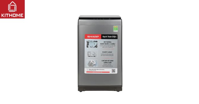 4. Máy giặt Sharp 10kg ES-W10NV-GY