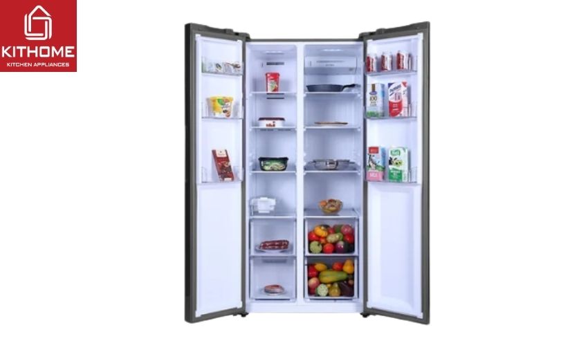 Tủ lạnh side by side Inverter 480 lít AQUA AQR-S480XA