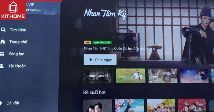 Cách đăng ký và đăng nhập iQIYI trên tivi