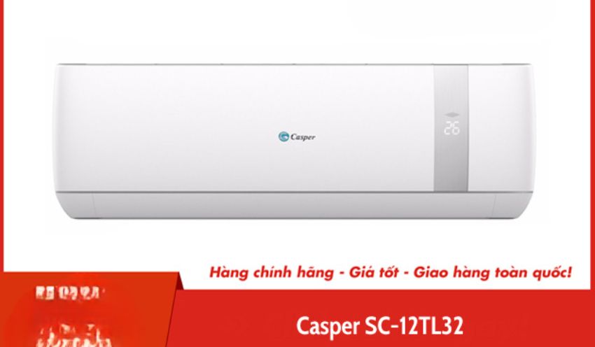 Điều hòa Casper 1 chiều 12000BTU SC-12TL32