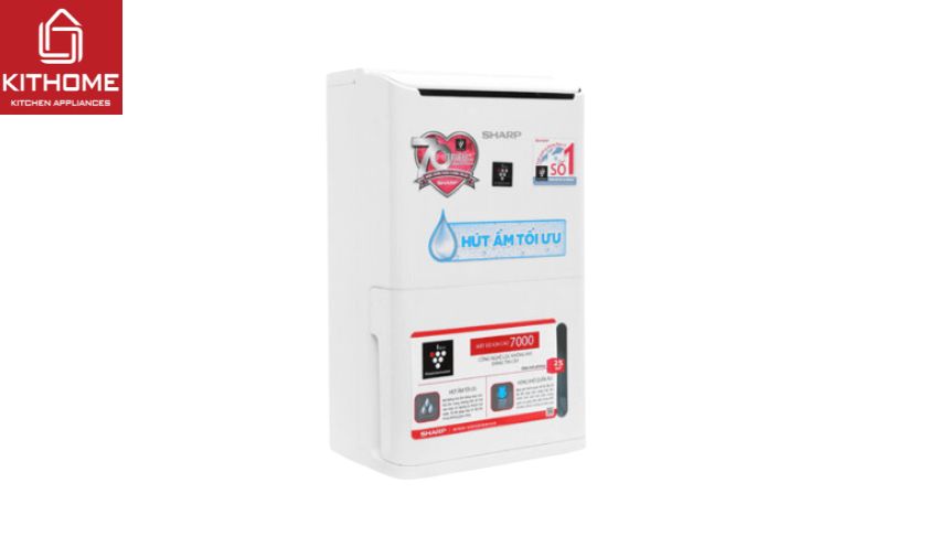 Máy lọc không khí và hút ẩm SHARP DW-D12A-W Máy lọc không khí và hút ẩm SHARP DW-D12A-W